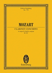 クラリネット協奏曲・イ長調・K.622 (モーツァルト)（スタディスコア）【Clarinet Concerto in A Major KV 622】