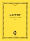 協奏曲・ニ長調・Op.35  (エーリヒ・ヴォルフガング・コルンゴルト)（スタディスコア）【Concerto in D Major, Op. 35】