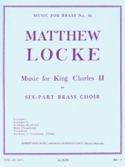 国王チャールズ2世のための音楽 (マシュー・ロック)（金管六重奏）【Music for King Charles II】