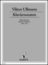ピアノ・ソナタ・Vol.1・No.1-4（ヴィクトル・ウルマン）（ピアノ）【Piano Sonatas Volume 1, No. 1-4】