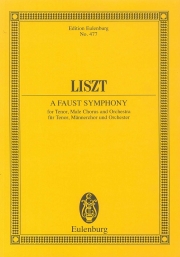 ファウスト交響曲 (フランツ・リスト)（スタディスコア）【A Faust Symphony】