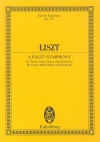 ファウスト交響曲 (フランツ・リスト)（スタディスコア）【A Faust Symphony】