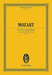 フルート協奏曲・ニ長調・K.314   (モーツァルト)（スタディスコア）【Flute Concerto in D Major, K. 314】