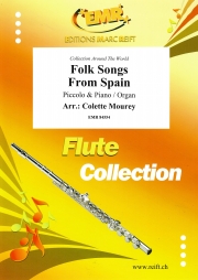 スペイン民謡集（ピッコロ+ピアノ）【Folk Songs From Spain】