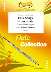 スペイン民謡集（フルート+ピアノ）【Folk Songs From Spain】