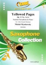 イエローページ・Op.31・No.1＆6（ニコライ・ミャスコフスキー）（ソプラノサックス+ピアノ）【Yellowed Pages Op. 31 No. 1 & 6】