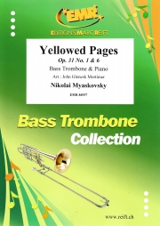 イエローページ・Op.31・No.1＆6（ニコライ・ミャスコフスキー）（バストロンボーン+ピアノ）【Yellowed Pages Op. 31 No. 1 & 6】