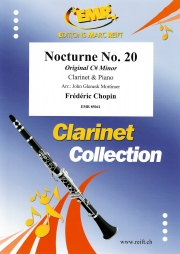 ノクターン・No.20（フレデリック・ショパン）（クラリネット+ピアノ）【Nocturne No. 20】