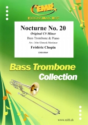 ノクターン・No.20（フレデリック・ショパン）（バストロンボーン+ピアノ）【Nocturne No. 20】