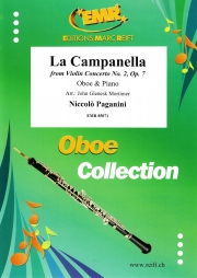 ラ・カンパネラ（ニコロ・パガニーニ）（オーボエ+ピアノ）【La Campanella from Violin Concerto No. 2, Op. 7】