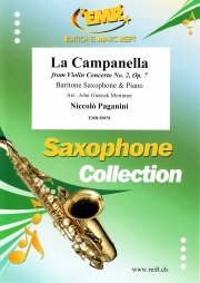 ラ・カンパネラ（ニコロ・パガニーニ）（バリトンサックス+ピアノ）【La Campanella from Violin Concerto No. 2, Op. 7】