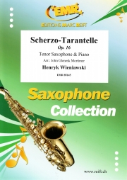 スケルツォ・タランテラ（ヘンリク・ヴィエニャフスキ）（テナーサックス+ピアノ）【Scherzo-Tarantelle】
