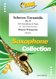 スケルツォ・タランテラ（ヘンリク・ヴィエニャフスキ）（アルトサックス+ピアノ）【Scherzo-Tarantelle】