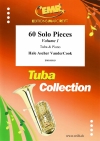 60のソロ小品集・Vol.1（ヘイル・アッシャー・ヴァンデルクック）（テューバ+ピアノ）【60 Solo Pieces Volume 1】