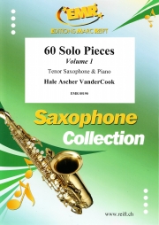 60のソロ小品集・Vol.1（ヘイル・アッシャー・ヴァンデルクック）（テナーサックス+ピアノ）【60 Solo Pieces Volume 1】