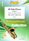 60のソロ小品集・Vol.1（ヘイル・アッシャー・ヴァンデルクック）（バリトンサックス+ピアノ）【60 Solo Pieces Volume 1】