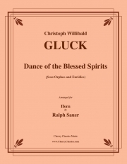 精霊の踊り（クリストフ・ヴィリバルト・グルック）（ホルン+ピアノ）【Dance of the Blessed Spirits】