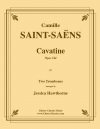 カヴァティーナ（カミーユ・サン＝サーンス）（トロンボーン二重奏）【Cavatine】