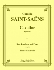 カヴァティーナ（カミーユ・サン＝サーンス）（バストロンボーン＋ピアノ）【Cavatine】