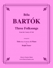 3つの民謡「チーク県」より（ベラ・バルトーク）（バストロンボーン+ピアノ）【Three Folksongs】