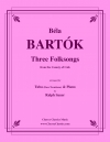 3つの民謡「チーク県」より（ベラ・バルトーク）（バストロンボーン+ピアノ）【Three Folksongs】