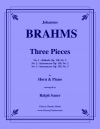 3つの小品（ヨハネス・ブラームス）（ホルン+ピアノ）【Three Pieces】