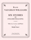 イギリス民謡による6つの練習曲（レイフ・ヴォーン・ウィリアムズ）（テューバ+ピアノ）【Six Studies in English Folksong】