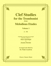 クレフ・スタディー・Vol.1（マルコ・ボルドーニ）（トロンボーン）【Clef Studies Volume 1 (1-30)】