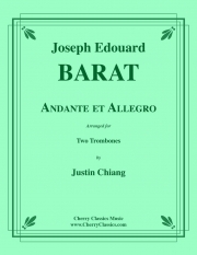 アンダンテとアレグロ（ジョセフ・エドゥアール・バラ）（トロンボーン二重奏）【Andante et Allegro】
