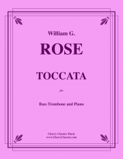 トッカータ（ウィリアム・ローズ）（バストロンボーン+ピアノ）【Toccata】