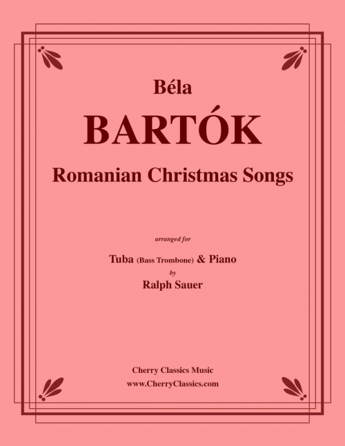 ルーマニアのクリスマス・ソング（ベラ・バルトーク）（バストロンボーン+ピアノ）【Romanian Christmas Songs】