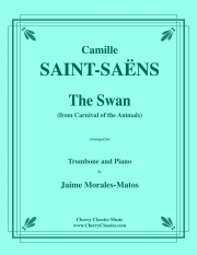 白鳥（カミーユ・サン＝サーンス）（トロンボーン+ピアノ）【The Swan】
