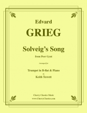 ソルヴェーグの歌「ペール・ギュント」より（エドヴァルド・グリーグ）（トランペット+ピアノ）【Solveig's Song】