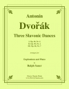 3つのスラヴ舞曲（アントニン・ドヴォルザーク）（ユーフォニアム+ピアノ）【Three Slavonic Dances】