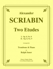 2つのエチュード（アレクサンドル・スクリャービン）（トロンボーン+ピアノ）【Two Etudes】