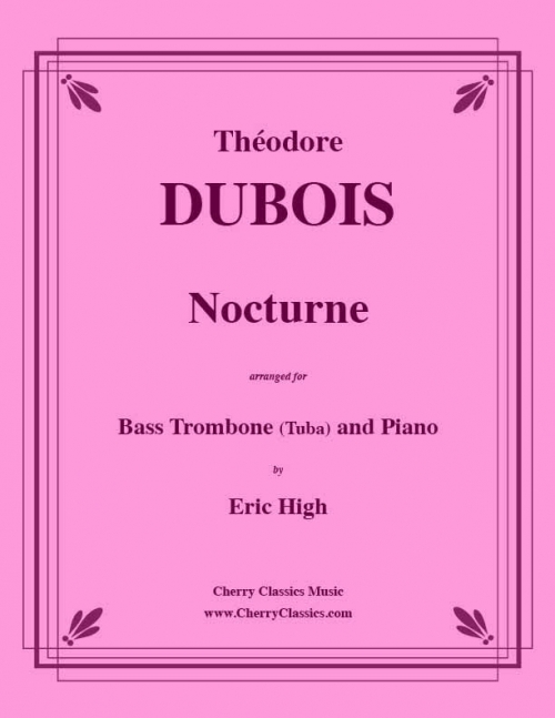 ノクターン（テオドール・デュボワ）（バストロンボーン+ピアノ）【Nocturne】