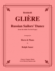 ロシア水兵の踊り（レインゴリト・グリエール）（ホルン+ピアノ）【Russian Sailors' Dance】