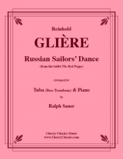ロシア水兵の踊り（レインゴリト・グリエール）（テューバ+ピアノ）【Russian Sailors' Dance】