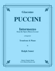 間奏曲「マノン・レスコー」より（ジャコモ・プッチーニ)（トロンボーン+ピアノ）【Intermezzo from the opera Manon Lescaut】
