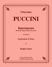 間奏曲「マノン・レスコー」より（ジャコモ・プッチーニ)（ユーフォニアム+ピアノ）【Intermezzo from the opera Manon Lescaut】