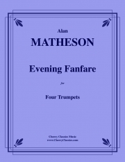 イブニング・ファンファーレ（アラン・マセソン）（トランペット四重奏）【Evening Fanfare】