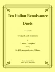 イタリアン・ルネサンス・デュエット（金管二重奏）【Italian Renaissance Duets】