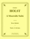 「ムーアサイド」組曲（グスターヴ・ホルスト）（金管五重奏）【A Moorside Suite】