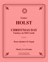 クリスマス・デイ (グスターヴ・ホルスト)（金管五重奏+ピアノ）【Christmas Day - Fantasy on Old Carols】