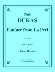 ファンファーレ「ラ・ペリ」より (ポール・デュカス)（金管五重奏）【Fanfare from La Peri】
