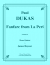 ファンファーレ「ラ・ペリ」より (ポール・デュカス)（金管五重奏）【Fanfare from La Peri】