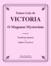 おお、大いなる神秘 (オルランド・ディ・ラッソ)（トロンボーン四重奏）【O Magnum Mysterium】
