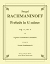 前奏曲・ト短調・Op.23・No.5（セルゲイ・ラフマニノフ）（トロンボーン八重奏）【Prelude in G Minor, Op. 23, No. 5】