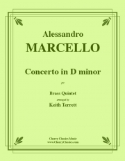 協奏曲・ニ短調（ベネデット・マルチェッロ）（金管五重奏）【Concerto in D Minor】