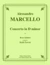 協奏曲・ニ短調（ベネデット・マルチェッロ）（金管五重奏）【Concerto in D Minor】